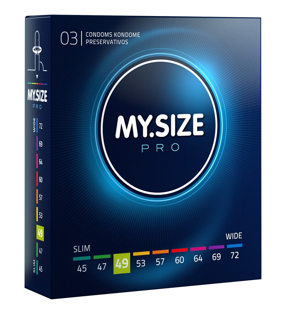 Kondome „MY.SIZE pro 49 mm“ allergenarm