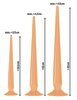 3-teiliges Analplug-Set „Super Long Flexible Butt Plug Set“, verschiedene Extra-Längen und Gewichte