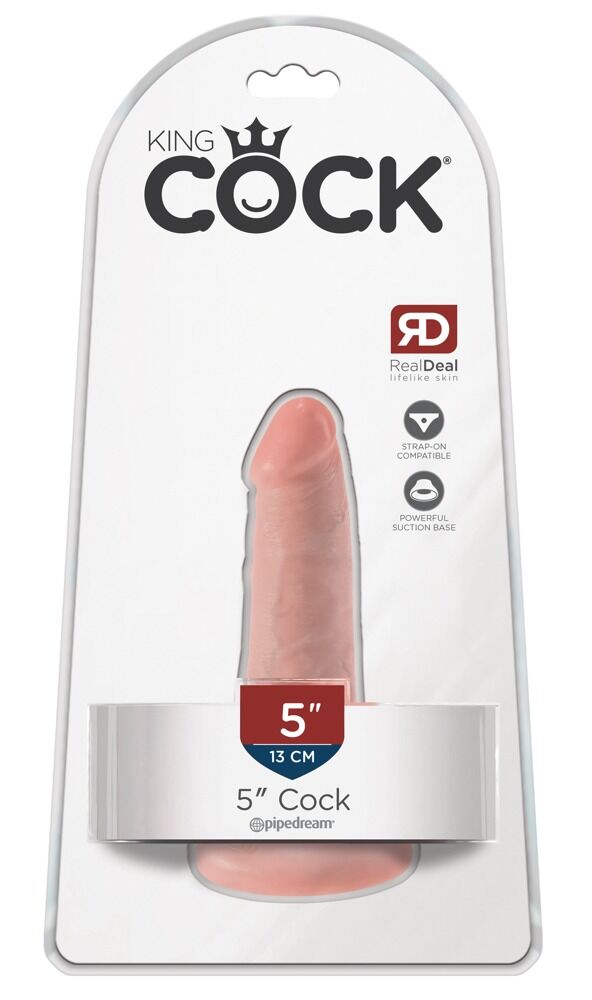 Penisdildo „5" Cock“ mit Saug-/Standfuß