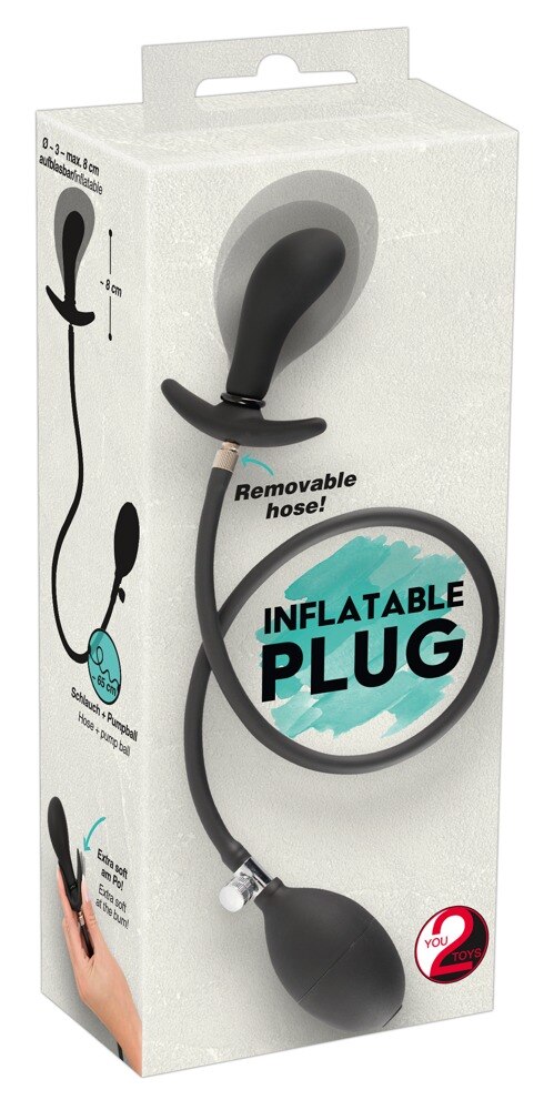 Plug „Inflatable“, 8 cm