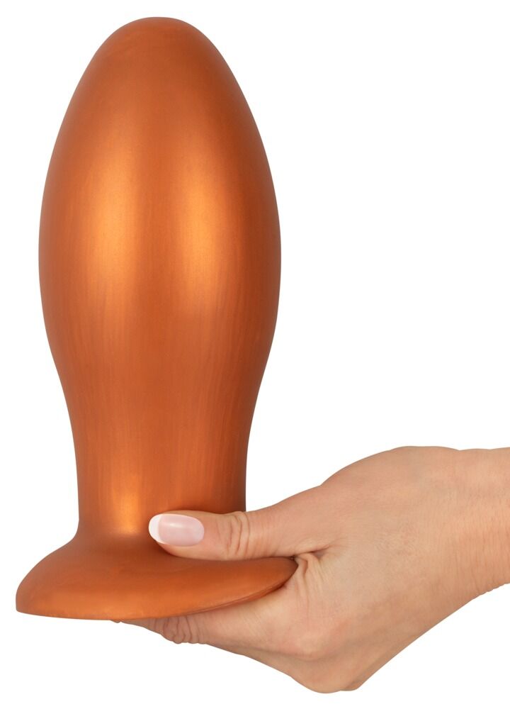 Analplug „Soft Butt Plug with suction cup“ aus gefühlsechtem Liquid Silicone