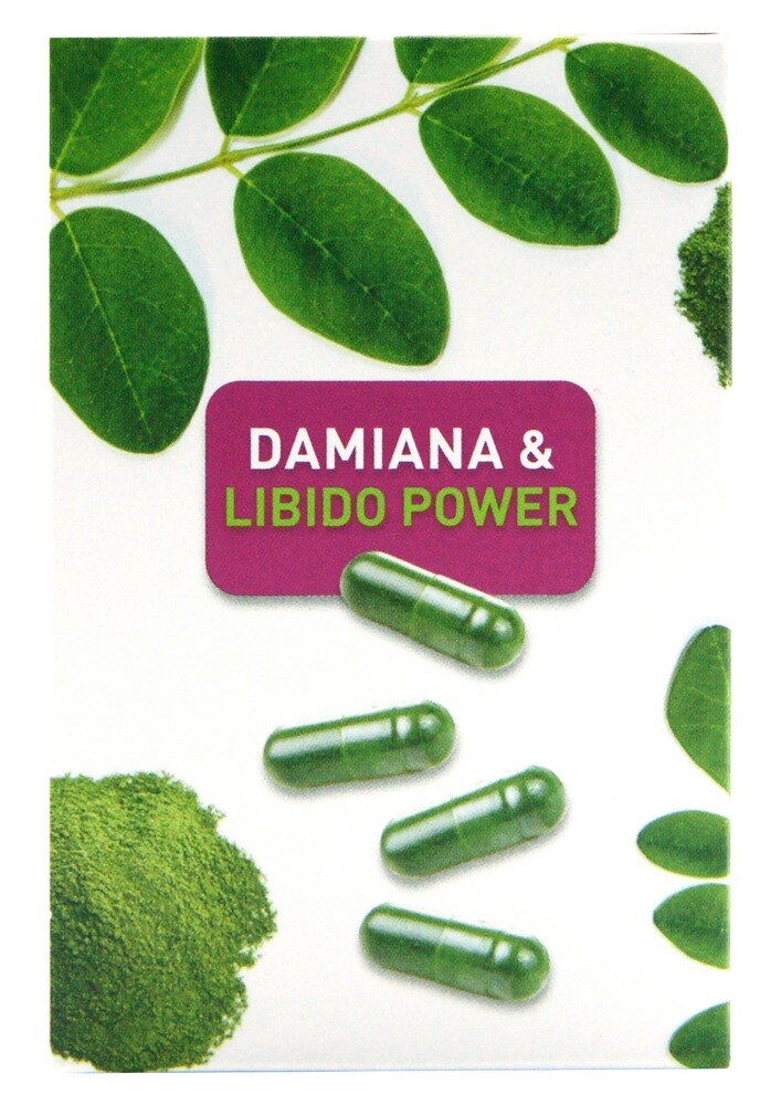 „Pure Moringa + Damiana Libido Power“, Libido-Power-Kapseln