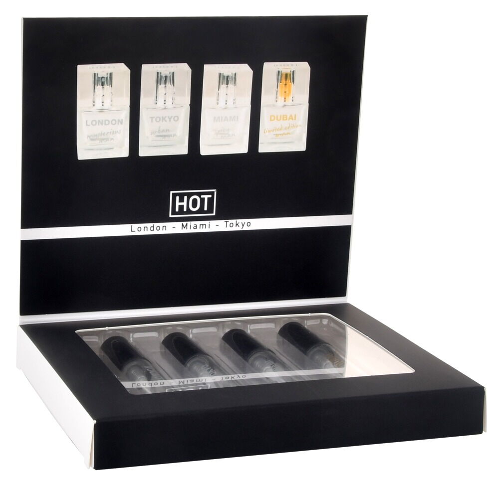 4-teiliges Parfum-Set „LMTD men“ mit Pheromonen