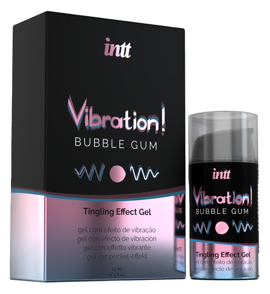 Stimulationsgel „Vibration! Bubble Gum“ für Sie und Ihn