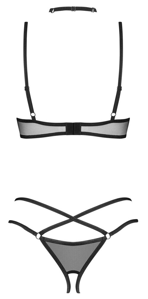 Ouvert-Set „Donarella“ inklusive Halsband