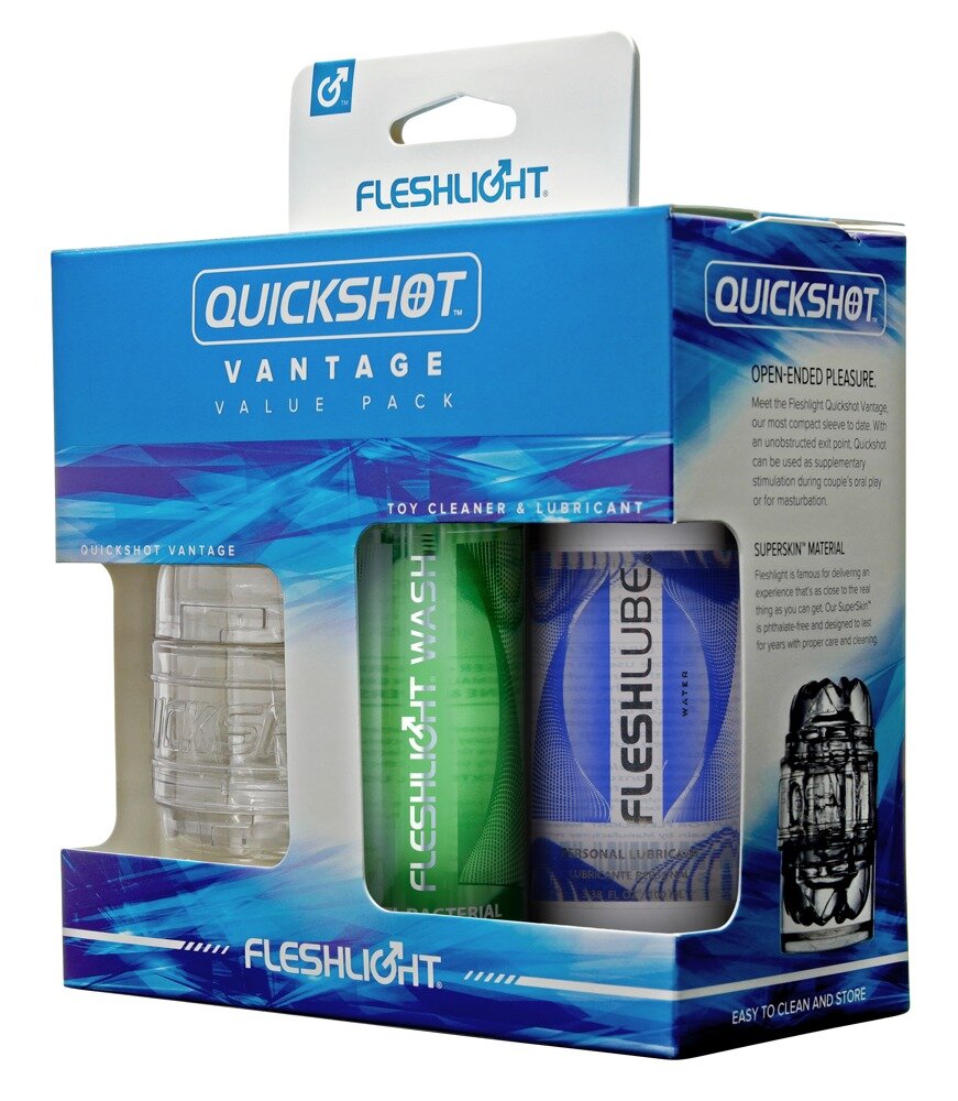 3-teiliges Set „Quickshot Vantage Combo Pack“ mit Masturbator
