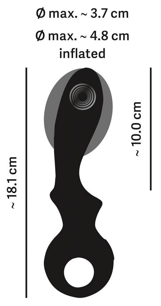 G-Punkt-Vibrator zum Aufpumpen