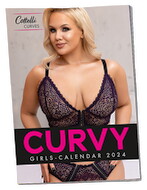 Pin-up Calendar Curvy Girls 2024