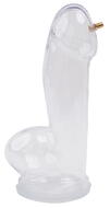 SP009 Realistic Penis CylinderXL crystal clear