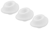 Heads Pack of 3 White