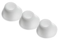 Heads Pack of 3 White