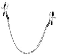 Nippelklammern „Alligator Nipple Clamps“, mit Metallkette, 43 cm