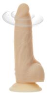 Naturvibrator „7" Rotating & Vibrating Dong“ mit Saugfuß