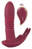 „RC Hands-free 3 Function Vibrator“ mit Rotation, Stoßfunktion und Vibration