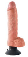 Vibrator „10" Vibrating Cock with Balls“, 20,5 cm