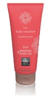 Massage & Glide Gel 2 in1 Strawberry Scent