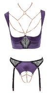 ANN SUMMERS SONIA Quarter Cup Shelf Bra + Crotchless Suspender String 8 NWT  £33.25 - PicClick UK