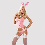 Bunny suit 4-pcs costume