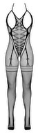 Netz-Catsuit ouvert