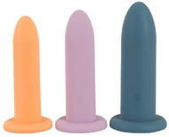 3-teiliges Dildo-Set „Three in a Row“, versch. Größen & Gewichte