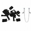 Stay Right There – Bed Bondage Set with Bed Restraints & Nipple Clamps