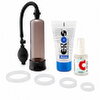 Pump & Hold – Performance Starter Set with Penis Pump, 4 Penis Rings, Lubricant & Cleaner