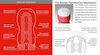 Masturbator „Original Vacuum Cup” mit Saugeffekt, intensive Massagestruktur