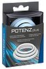 3-teiliges Penisringset „Potenz Plus“ aus Silikon