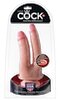 Doppeldildo „Dual Density Double Penetrator“, 24 cm, leicht gebogen