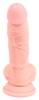 Naturdildo „Medical Silicone Dildo“, 18 cm, mit Saugfuß