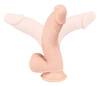 Naturdildo "Medium Bendable Dildo", in Position biegbar, 24 cm