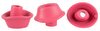 Heads Pack of 3 Raspberry