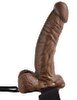 Umschnalldildo „Hollow Strap-on with Balls“, hohl