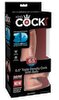 Dildo „6,5" Triple Density Cock with Balls“, 17 cm