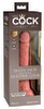 7“ Dual Density Silicone Cock