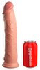 Naturdildo „11“ Dual Density Silicone Cock“ mit extra starkem Saugfuß