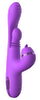 Rabbitvibrator „IntiMotion Pulse Pro“ inklusive 3 Klitoris-Aufsätze