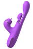 Rabbitvibrator „IntiMotion Pulse Pro“ inklusive 3 Klitoris-Aufsätze