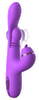 Rabbitvibrator „IntiMotion Pulse Pro“ inklusive 3 Klitoris-Aufsätze