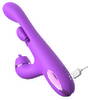Rabbitvibrator „IntiMotion Pulse Pro“ inklusive 3 Klitoris-Aufsätze