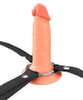 Penishülle „Hollow Silicone Strap-on“ mit Umschnallgurt