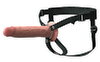 Penishülle „Hollow Silicone Strap-on“ mit Umschnallgurt