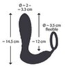Vibrating RC Prostate Plug with Penis Ring
