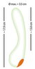 Vibrator „Glow in the dark G-Spot“ leuchtet im Dunkeln