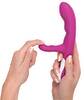 Rabbitvibrator „Heating Vibe“ mit Klitorisreizarm und Wärmefunktion