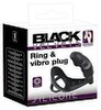 Penis-/Hodenring „Ring & Vibro Plug“ mit Vibro-Analplug