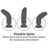 10" Vibrating Cock with Balls