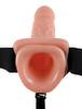 11 inch Vibrating Hollow Strap-On