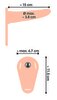 Umschnallvibrator „Vibrating Strap-On“
