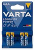 4 Varta AAA Batteries